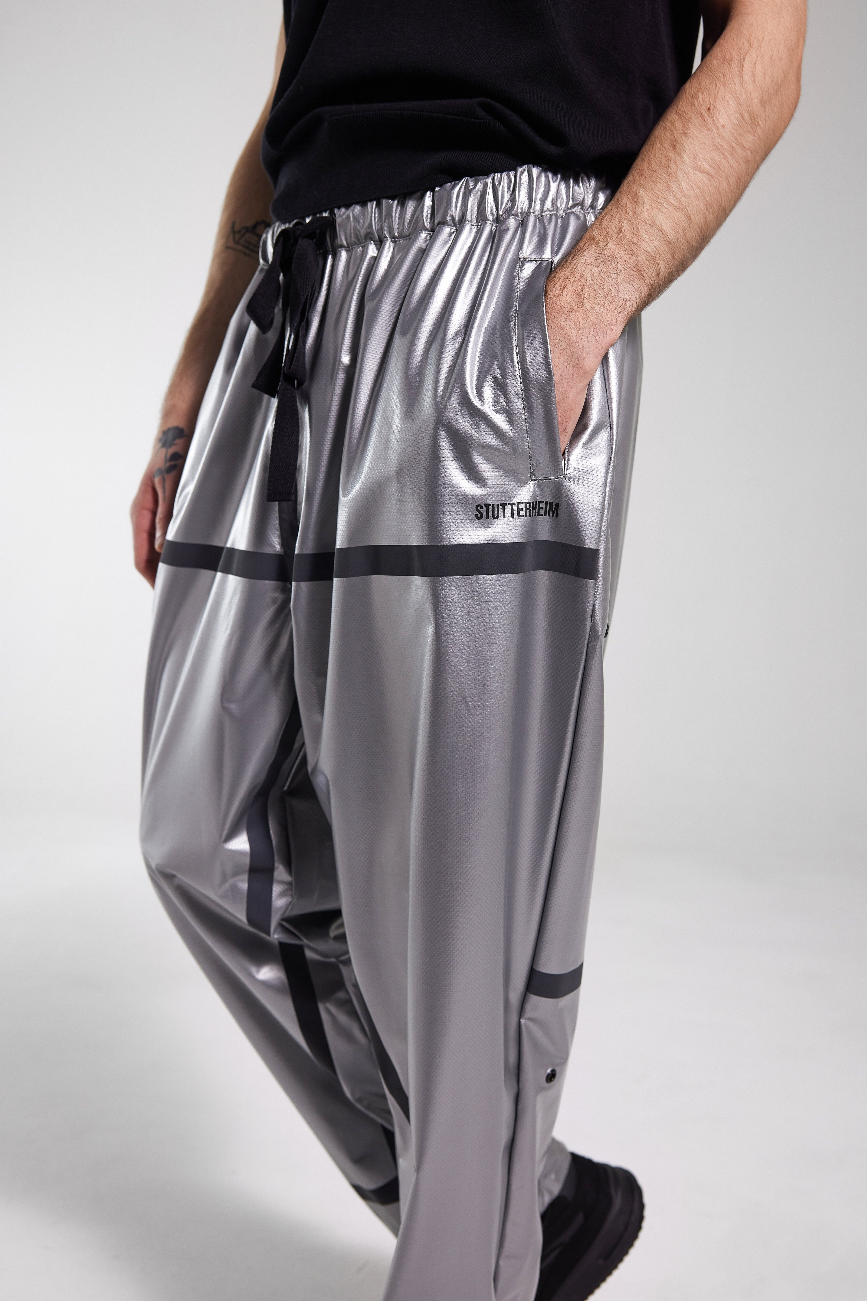 Bash Trouser Silver - 2