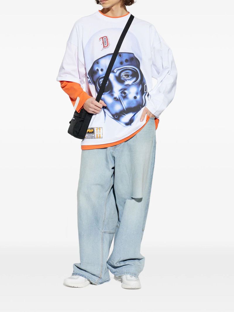 Pdf Graphic-print Crew-neck T-shirt 4