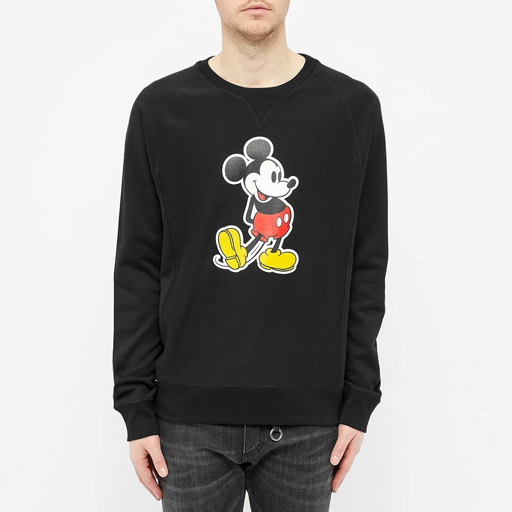 TAKAHIROMIYASHITA TheSoloist. Mickey Mouse Crew Sweat - 4