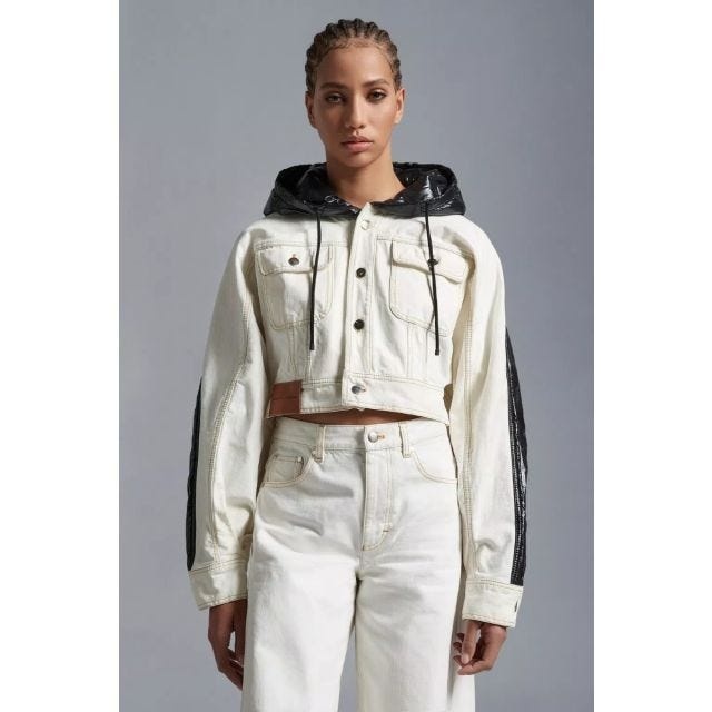 MONCLER×ALICIA KEYS FLUSHING Moncler Moncler x Alicia Keys Flushing Denim Jacket