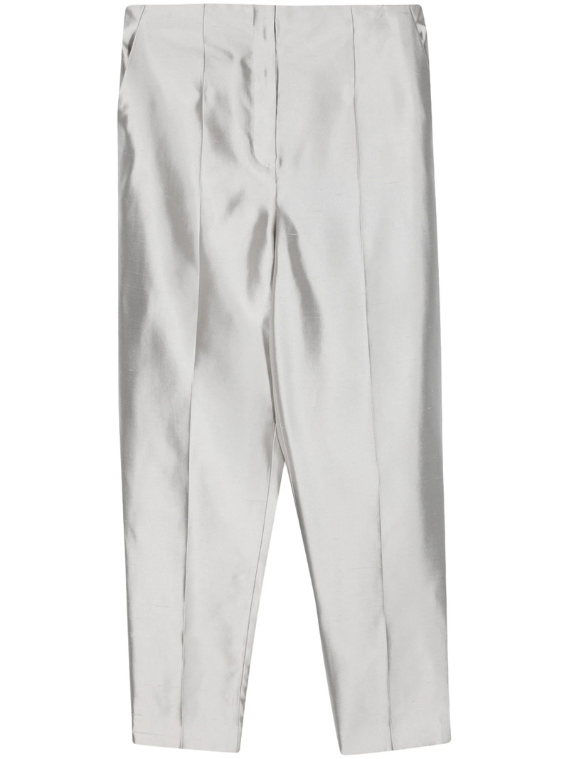 Tapered Cropped Trousers 1
