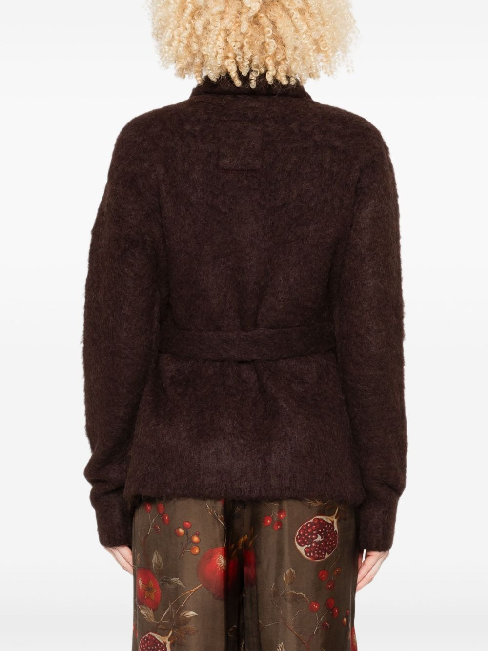 belted cardigan - 4