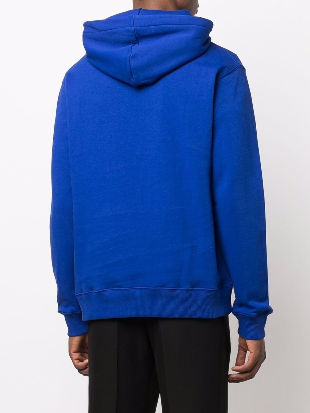 LOGO-PRINT ORGANIC-COTTON HOODIE - 3