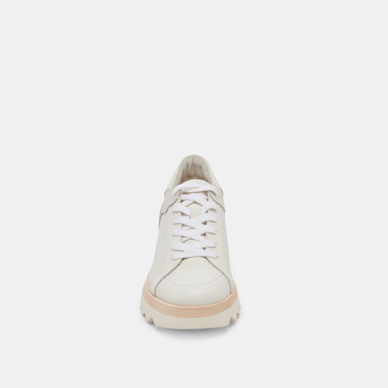 JORGIE SNEAKERS WHITE LEATHER 9