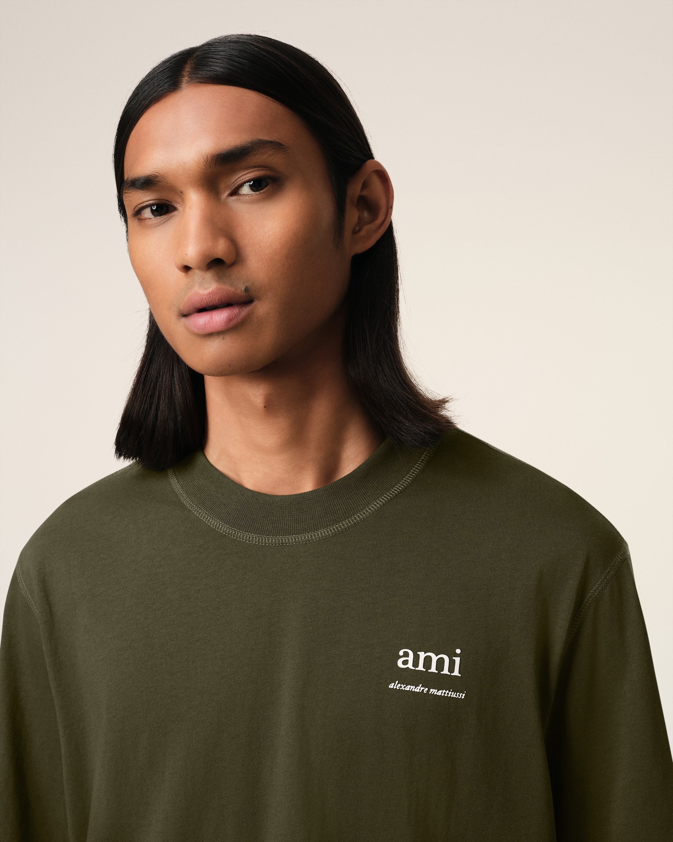 GREEN COTTON T-SHIRT - 4