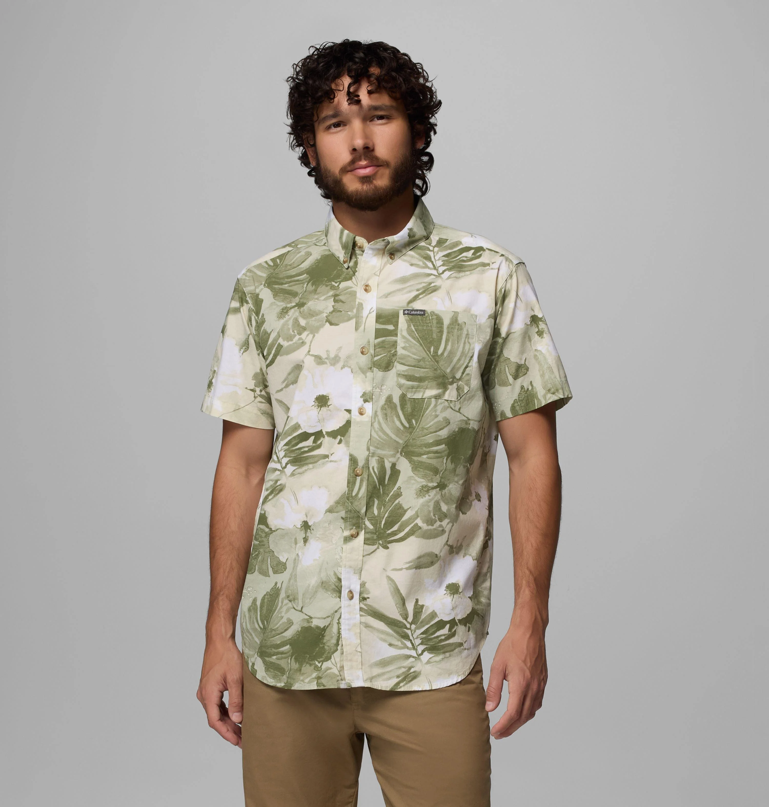 Men's Rapid Rivers Printed Short Sleeve Shirt - 1