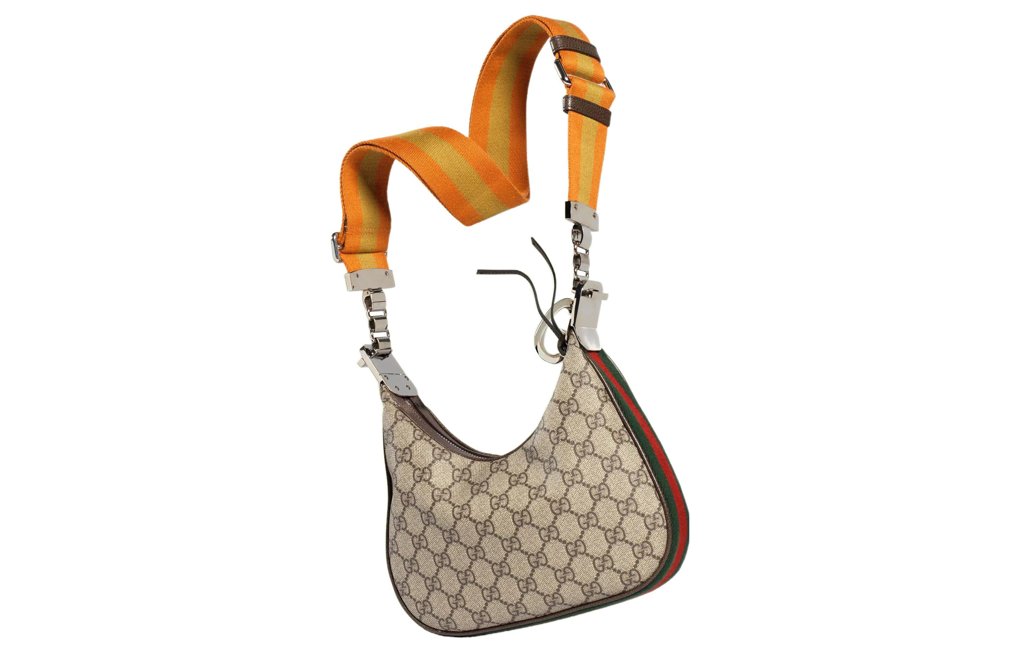 (WMNS) Gucci Attache Small Shoulder Bag 'Beige Yellow' 699409-96GRN-4091 - 8
