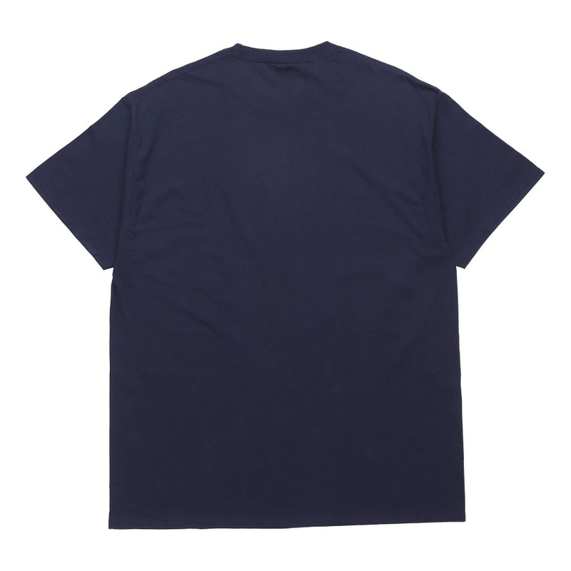 Noah NOAH Core Logo T-shirt 'Navy' T13FW19 outlook