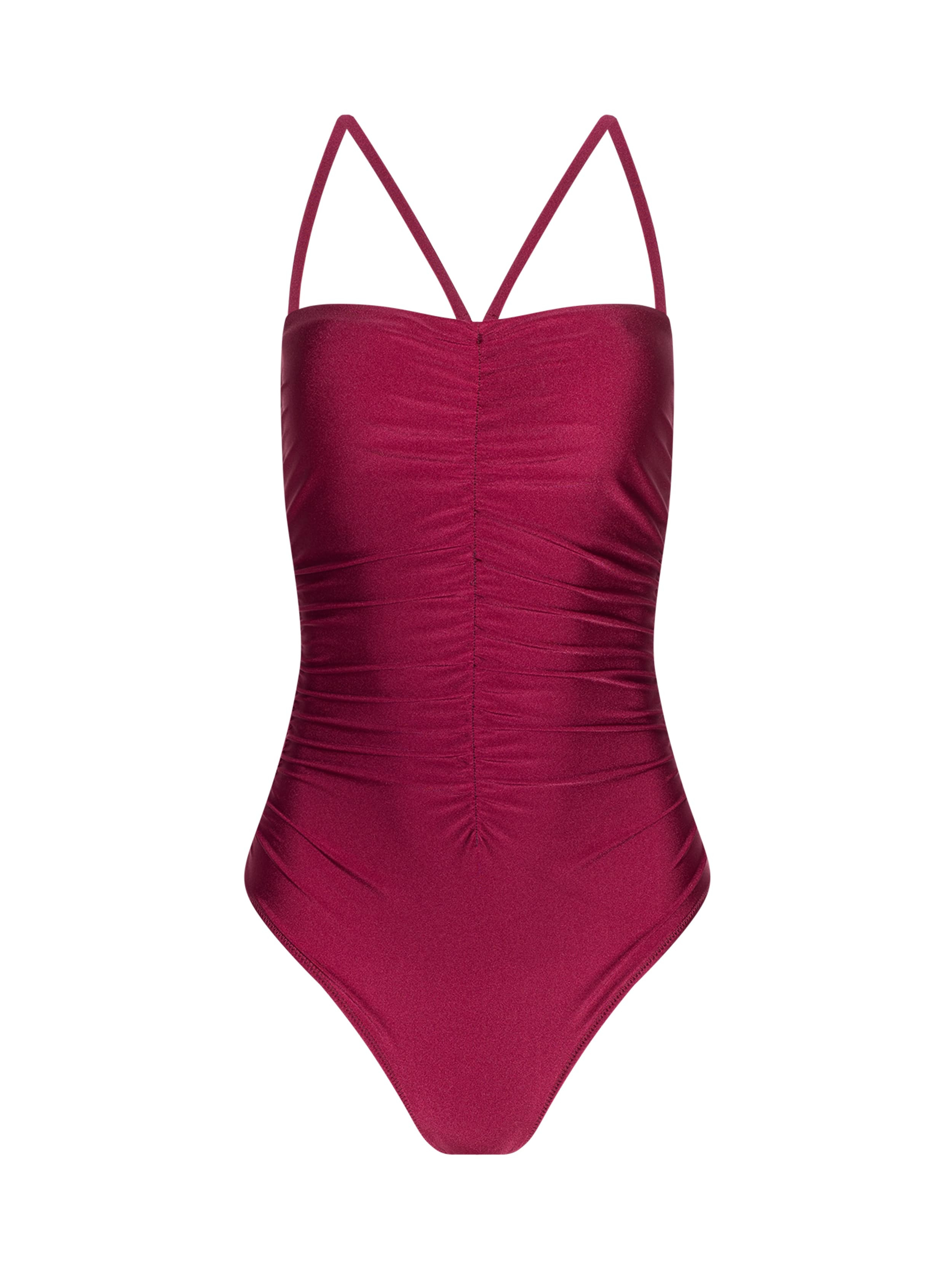 Aubrey Ruched One-Piece Swimsuit - 8