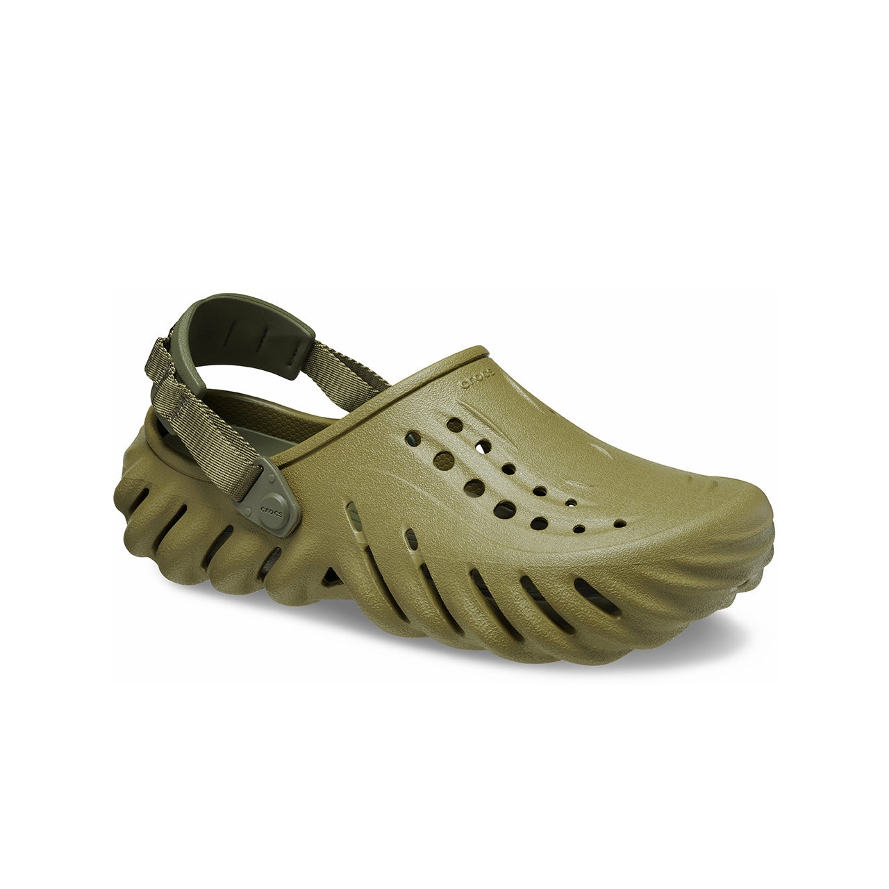 Crocs Echo Clogs 'Olive Green' 207937-3UA - 3