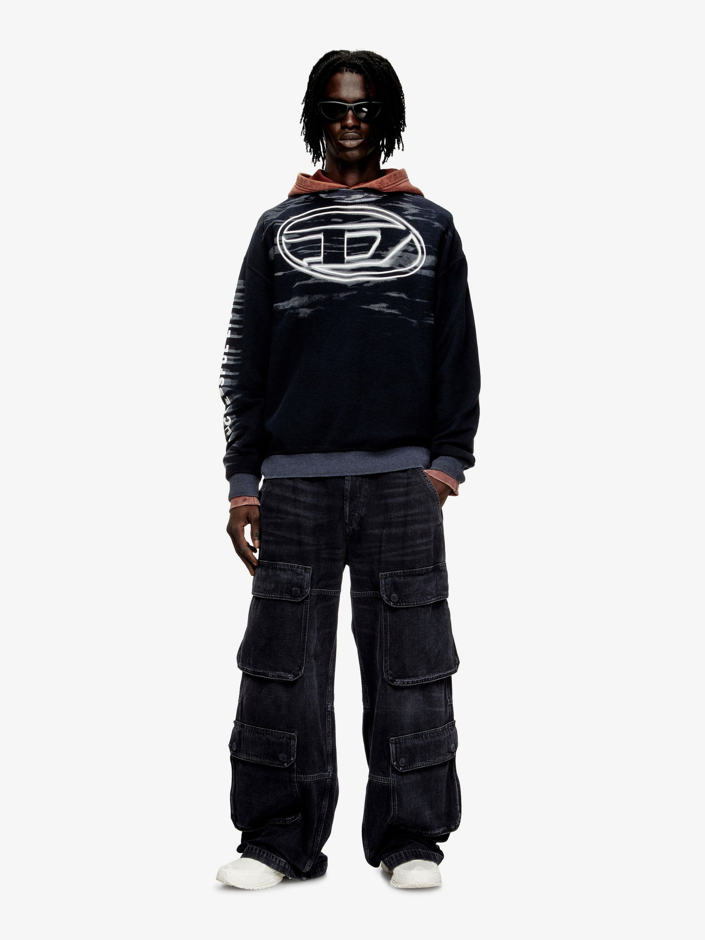 Diesel Men S-Boxt-T1 Cotton Sweatshirt - 2