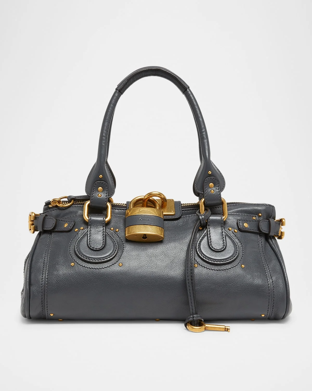 Paddington Padlock Shoulder Bag in Leather - 1