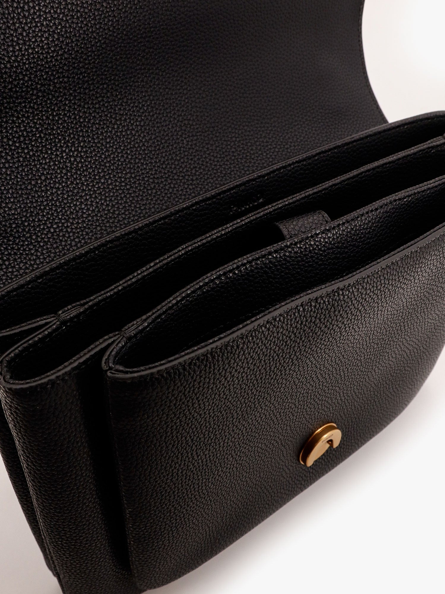 Pinko Leather Shoulder Bag With Metal Love Birds Buckle - 4