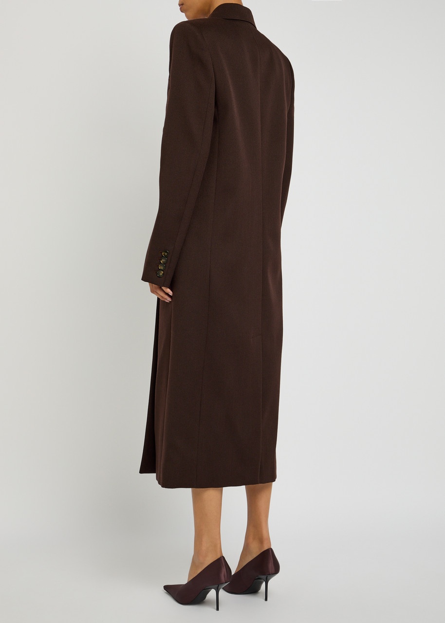Stella Mccartney Double-breasted Twill Coat - 3