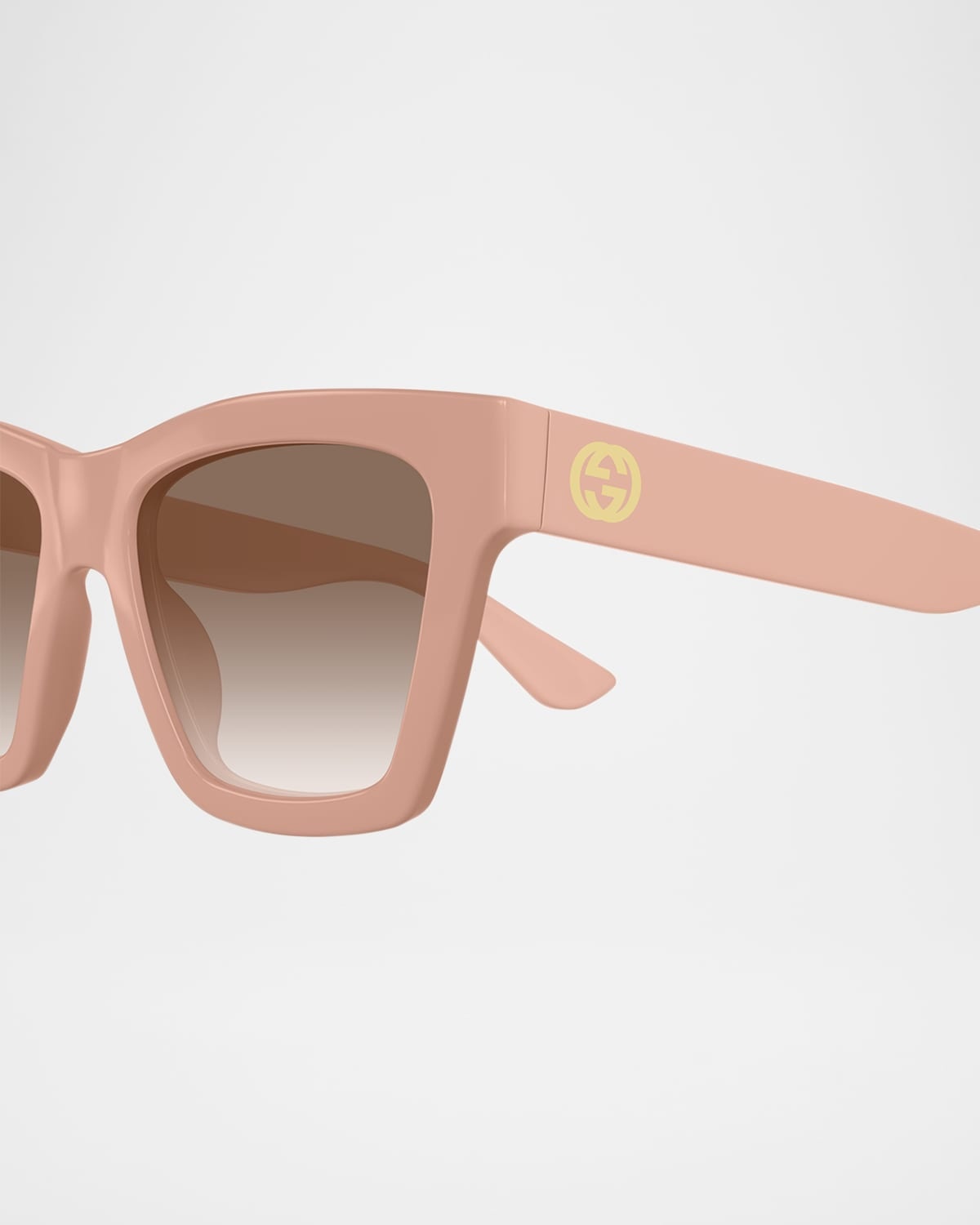 Cat-Eye Gradient Plastic Sunglasses - 2