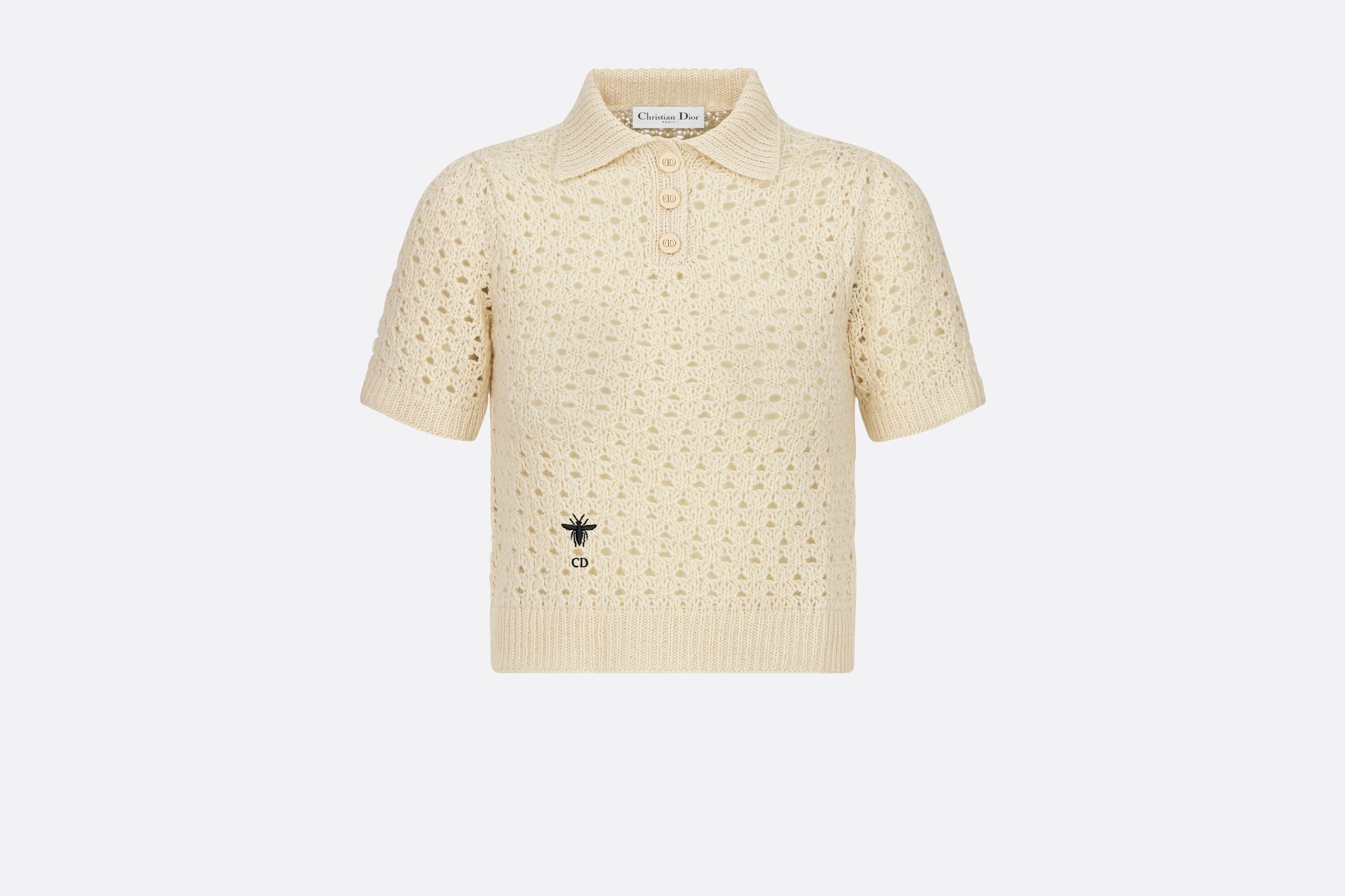 Macrocannage Polo Shirt - 1