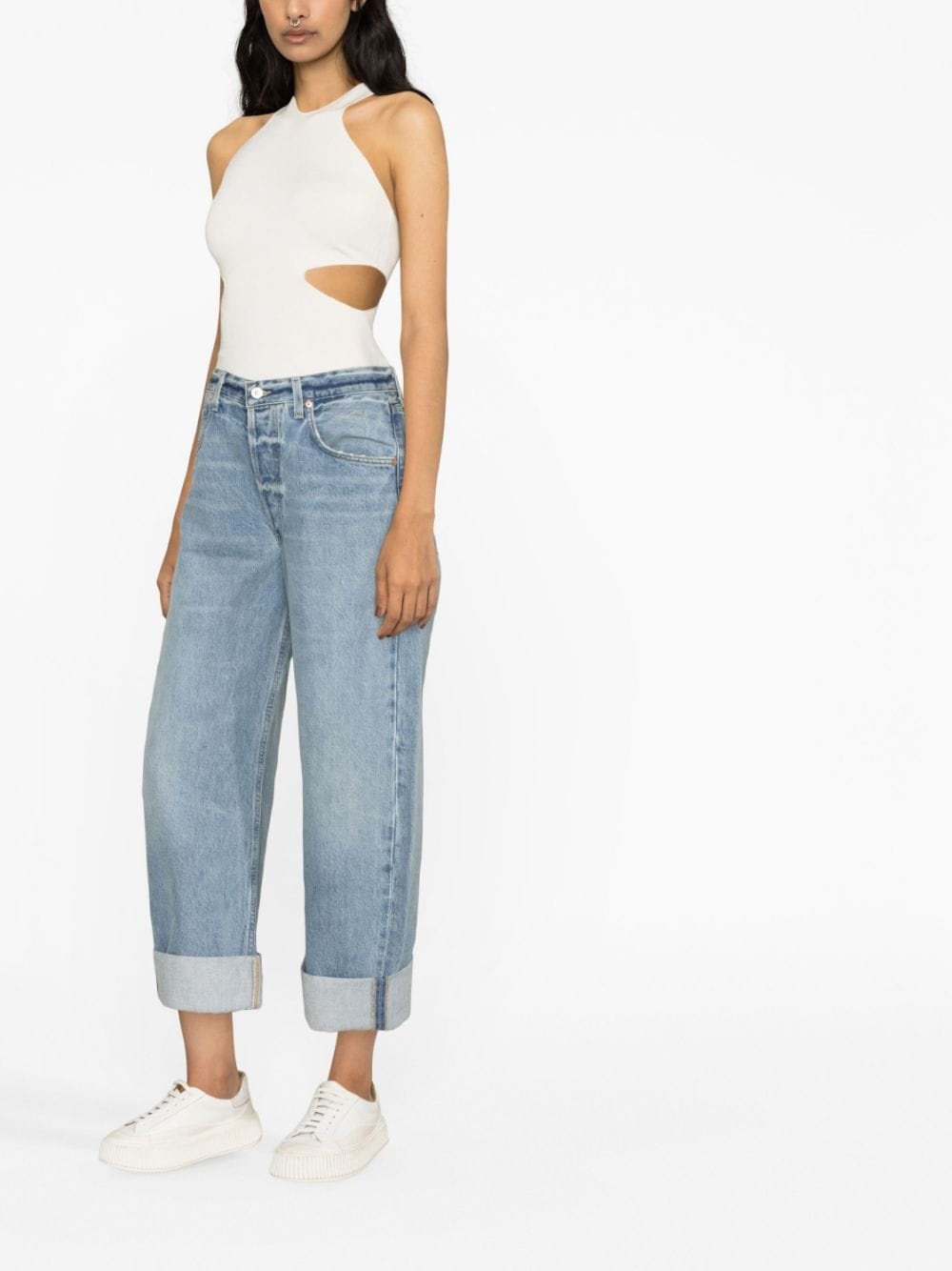 Ayla baggy cropped jeans - 3