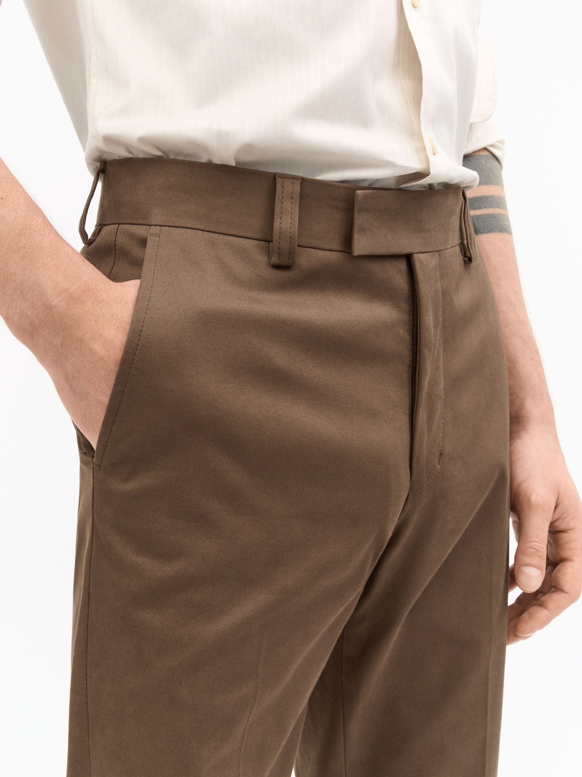 Tenuta C Mid-Rise Trousers - 5