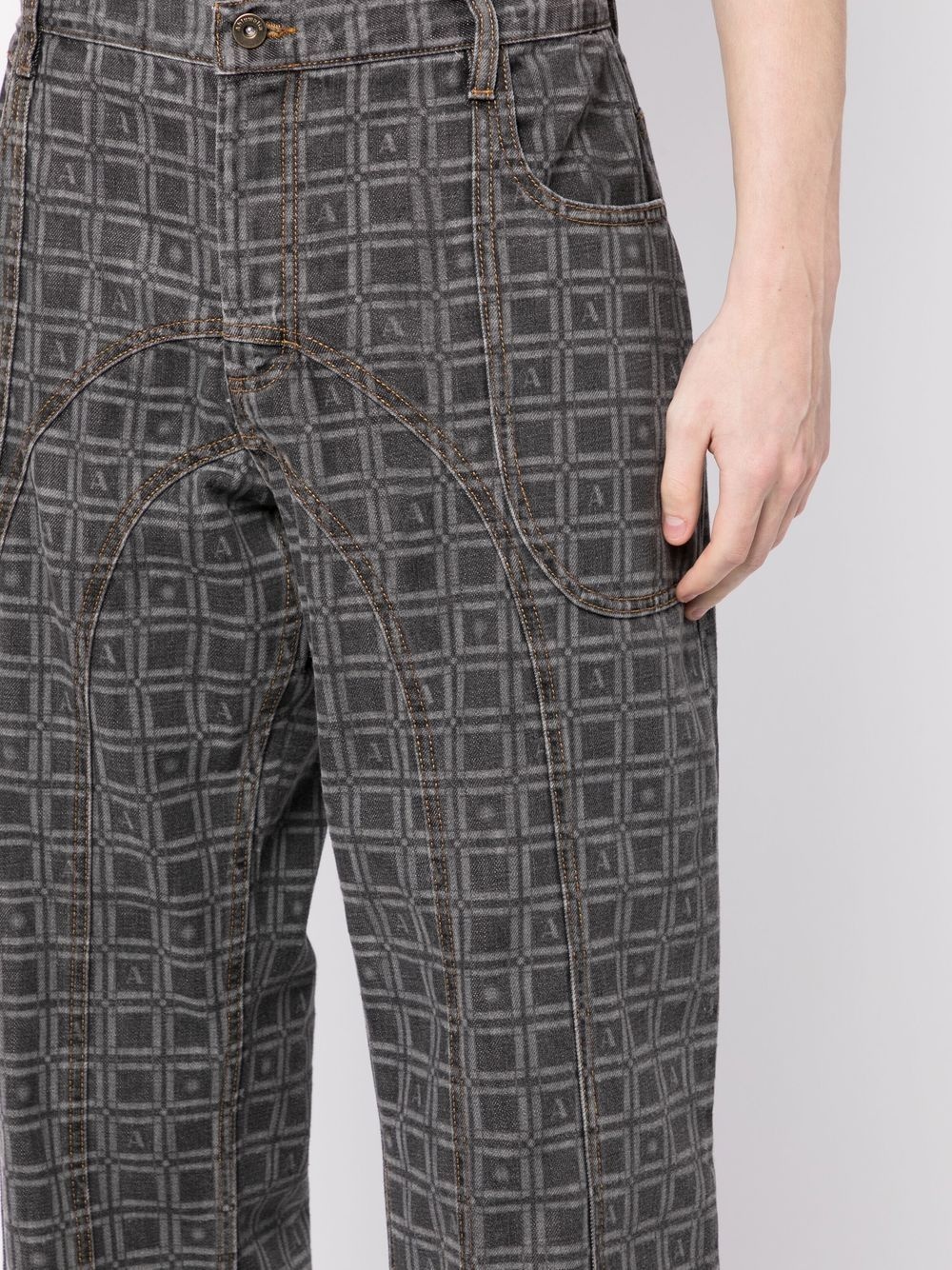Kalonji straight-leg jeans - 5