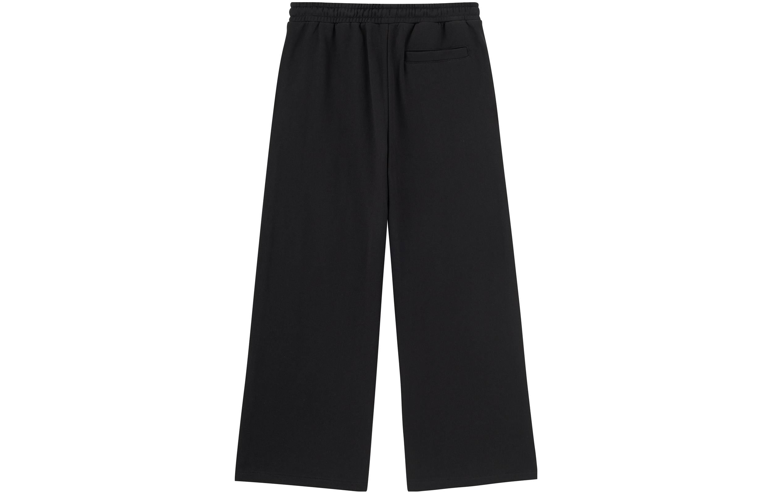 (WMNS) New Balance Fleece Pants 'Black' 6LD37322-BK - 2