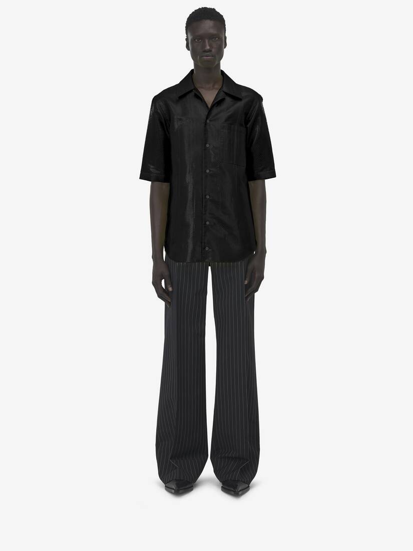 Silk Nylon Tarpaulin Shirt​ - 3