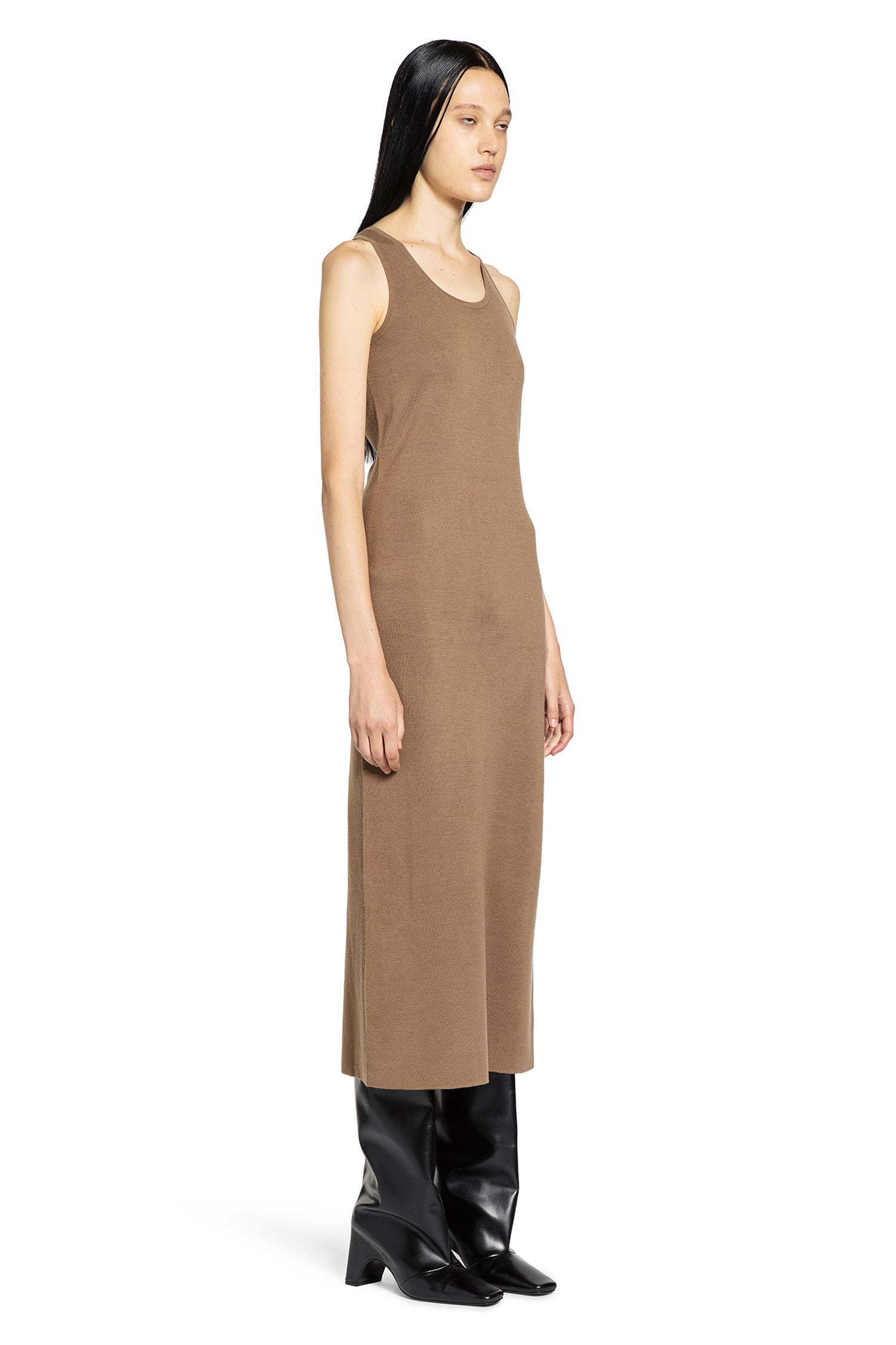 Slim Fit Wool Dress - 2