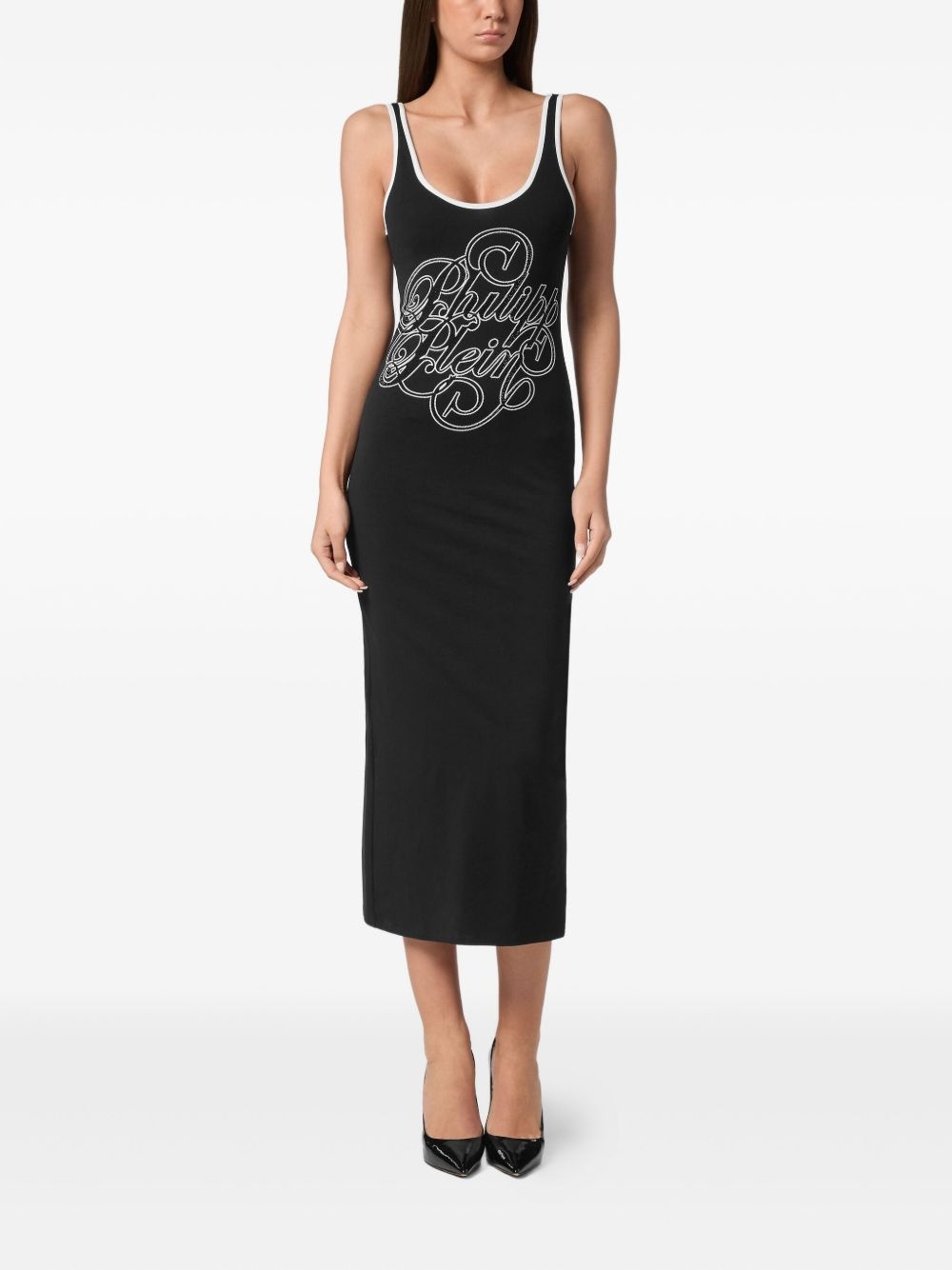 stretch-cotton dress - 3
