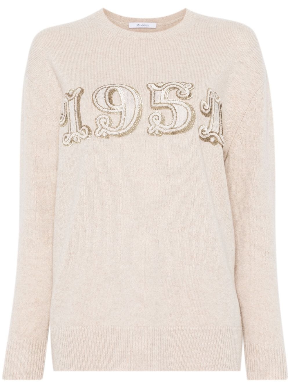 Wool and cashmere blend sweater - 1