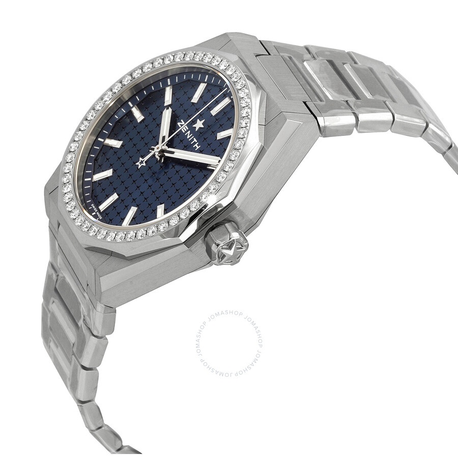 Zenith Defy Skyline 36 Automatic Diamond Blue Dial Ladies Watch 16.9400.670/51.I001 - 2