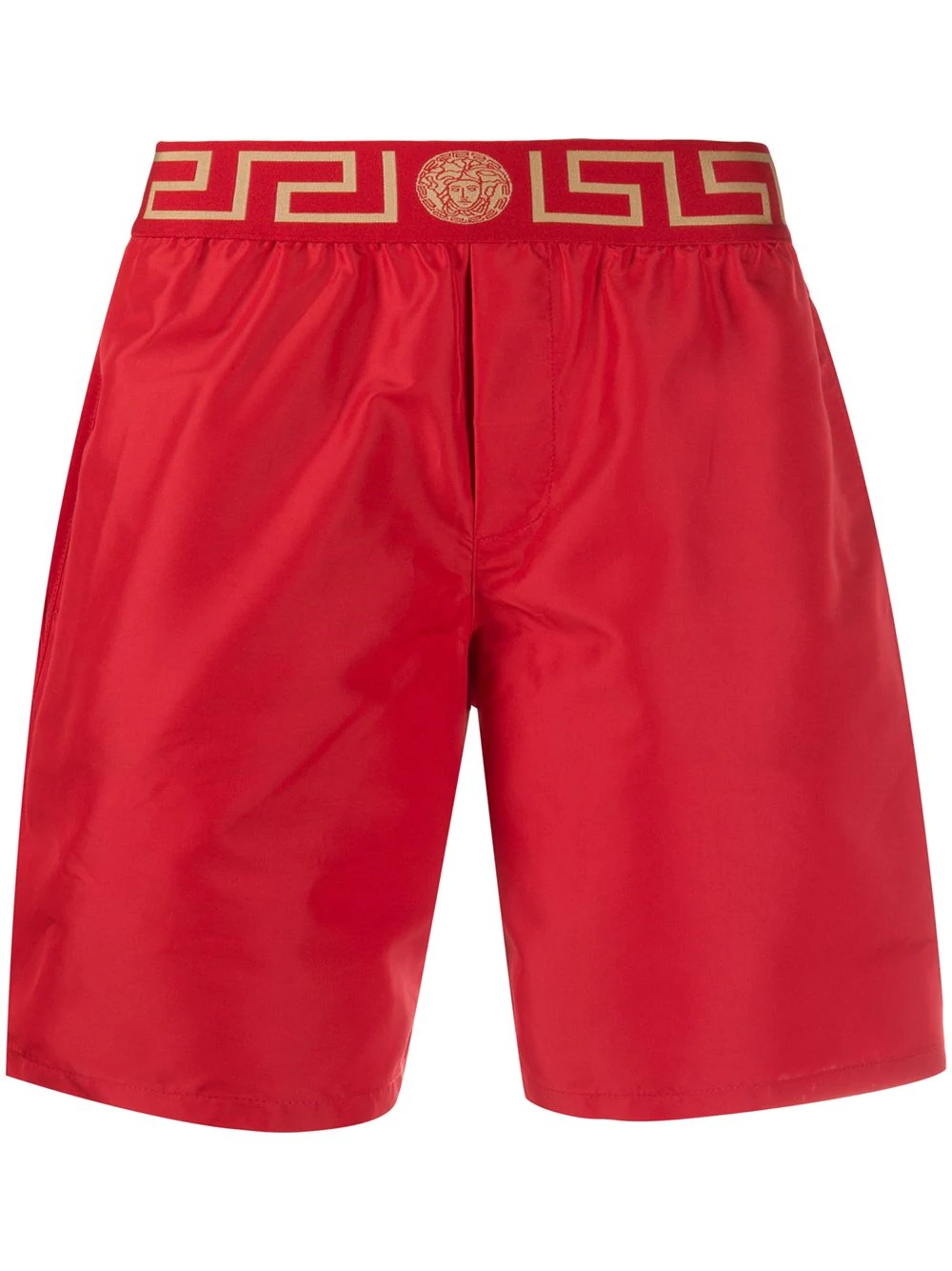 Greca Border swim shorts - 1