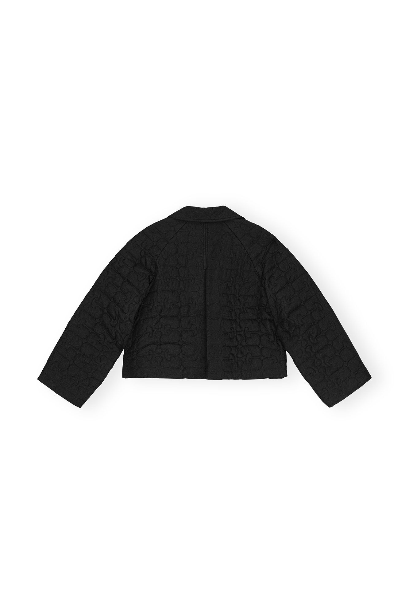 BLACK SHORT QUILT JACKET - 1