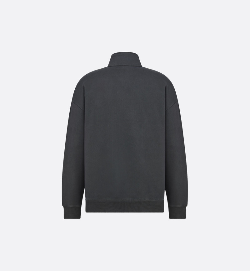 Diorling Sweatshirt with Zipped Collar 6