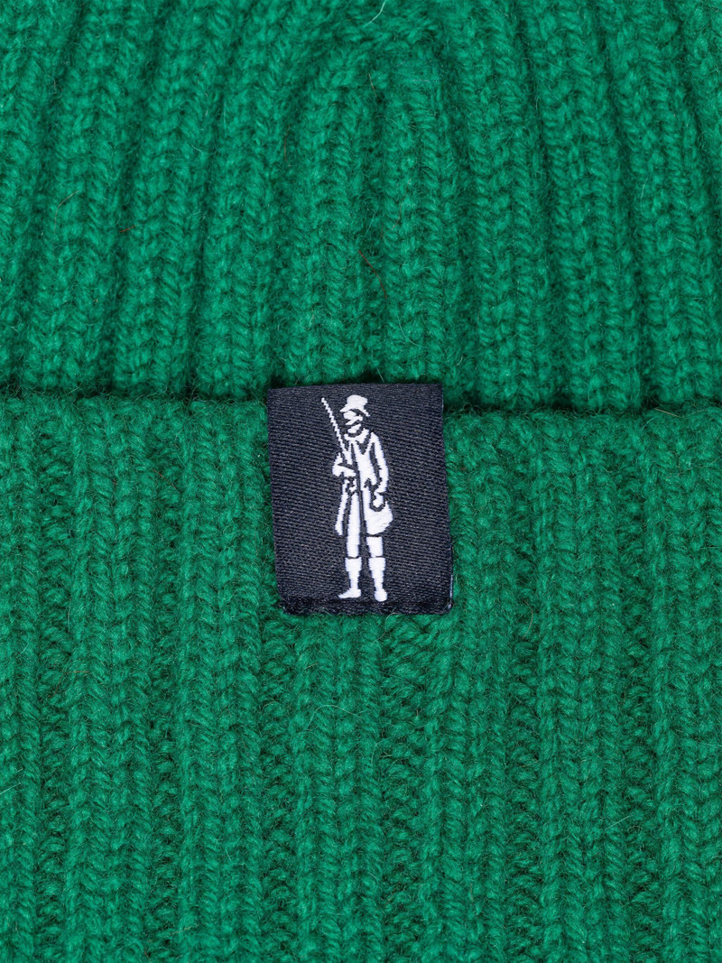 Mackintosh BILLIE GREEN WOOL BENIE HAT outlook