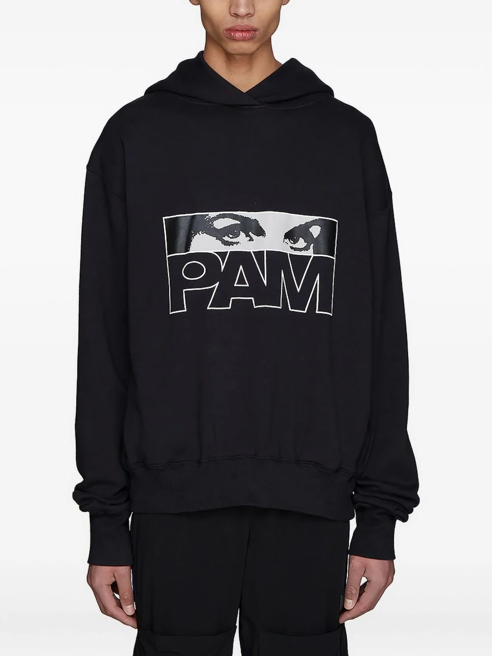 graphic-print hoodie - 1