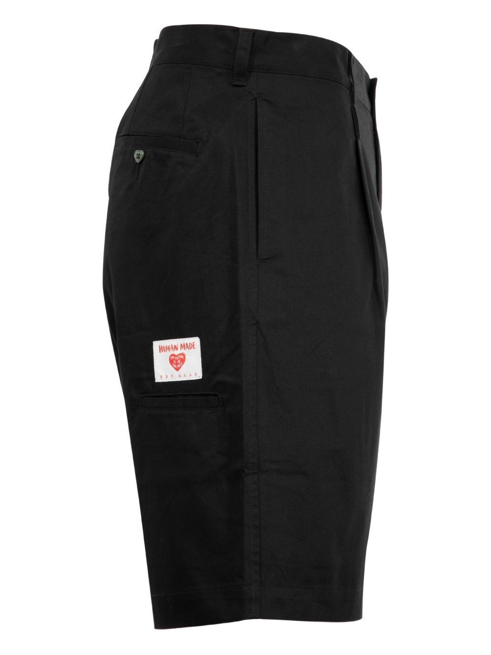 logo-appliqué shorts - 3