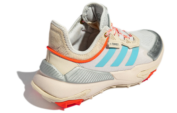 (WMNS) adidas Terrex Hyperblue 'Creamyellow Orange Gray' S42866 - 4