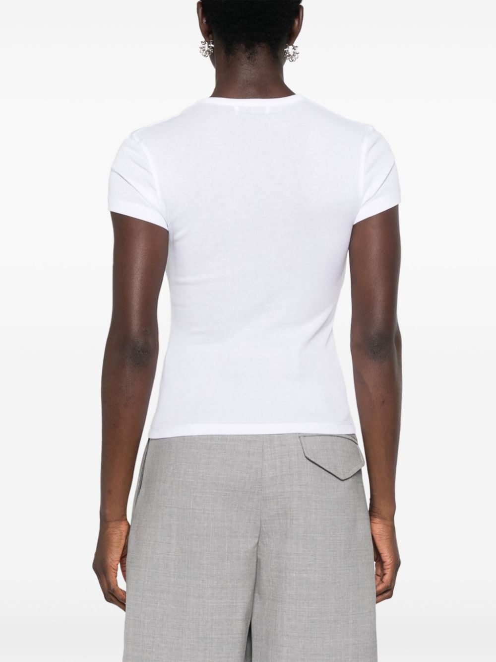 cotton T-shirt - 4