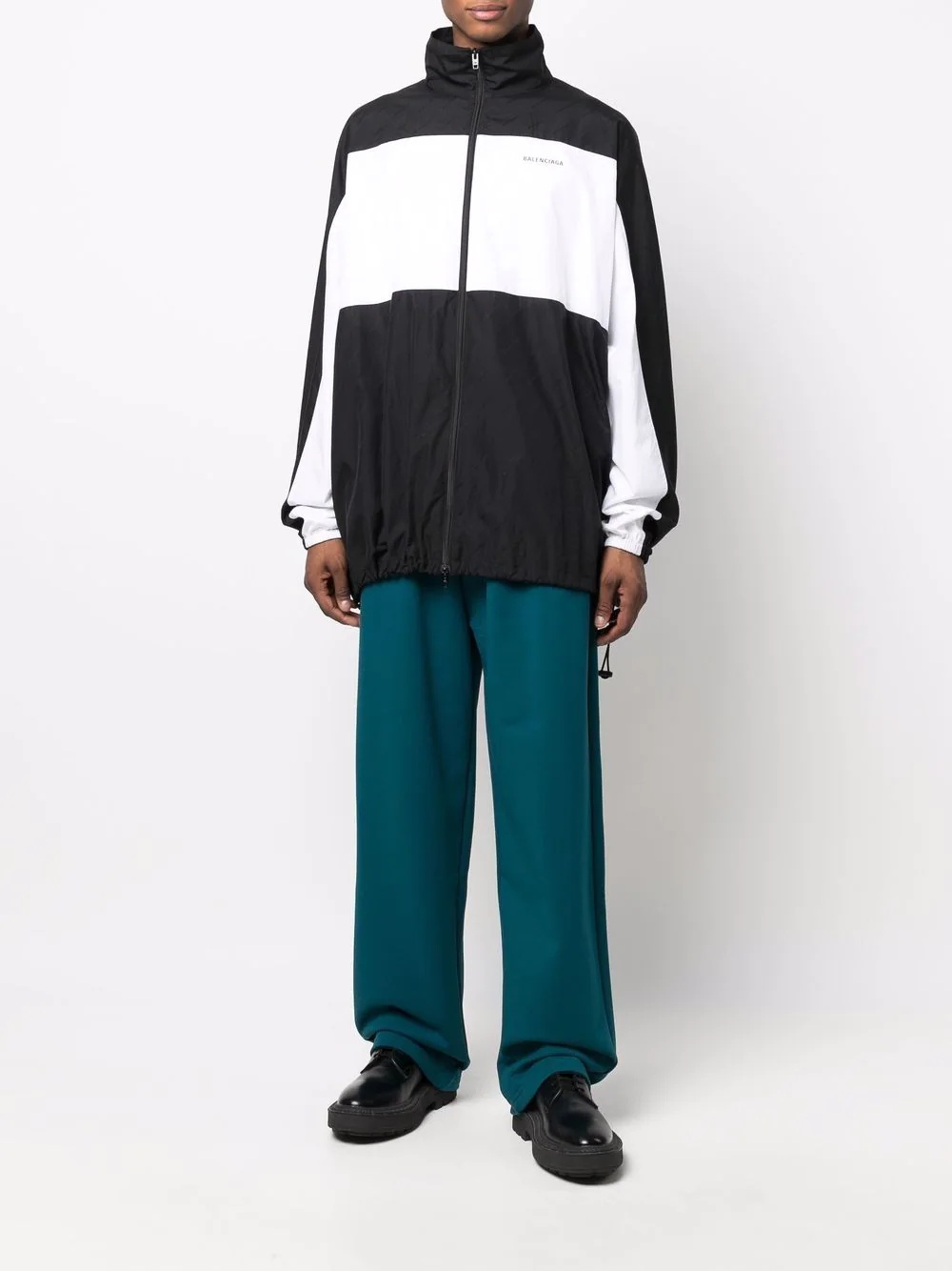 embroidered logo track pants - 2