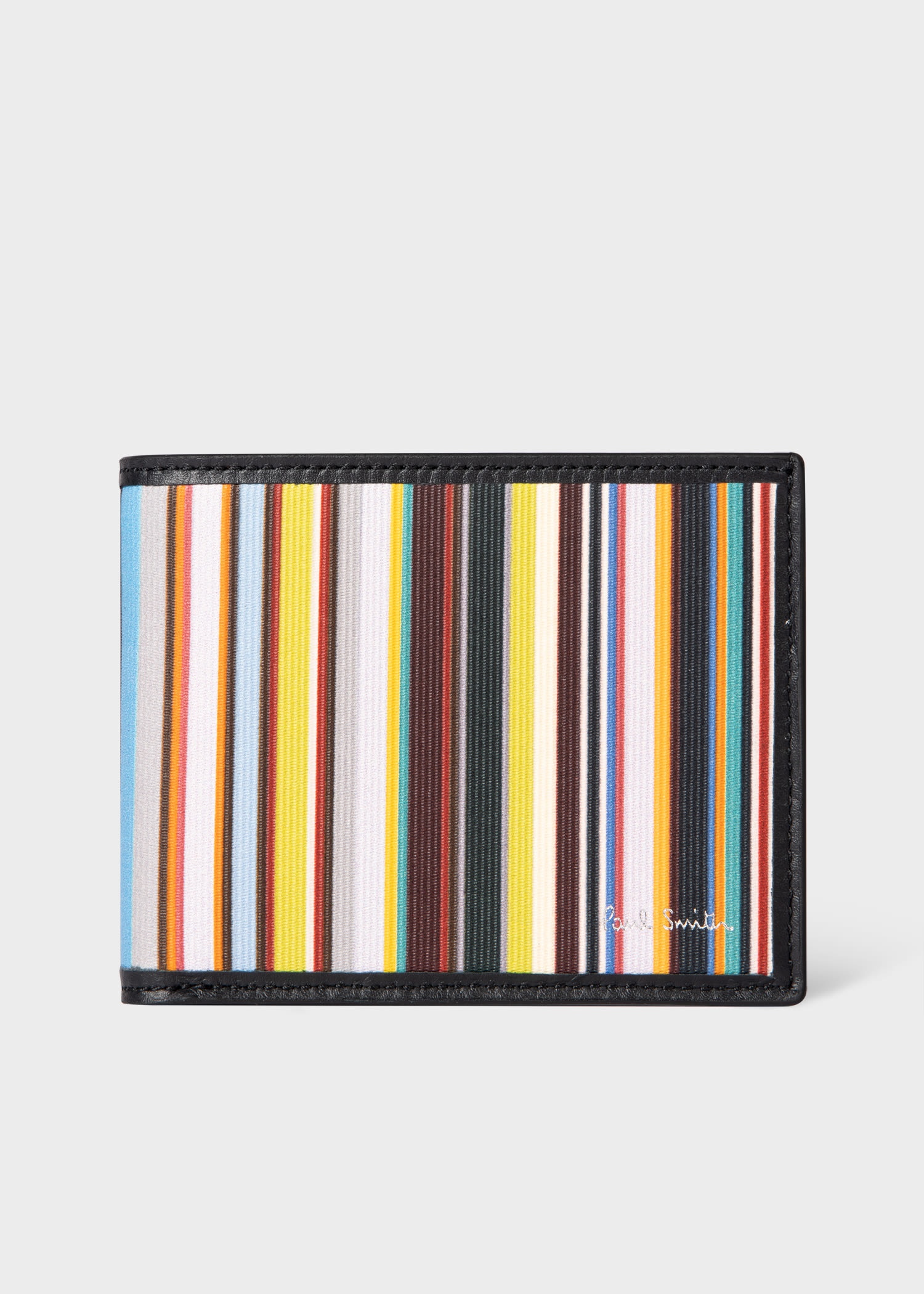 'Signature Stripe' Billfold Wallet - 1