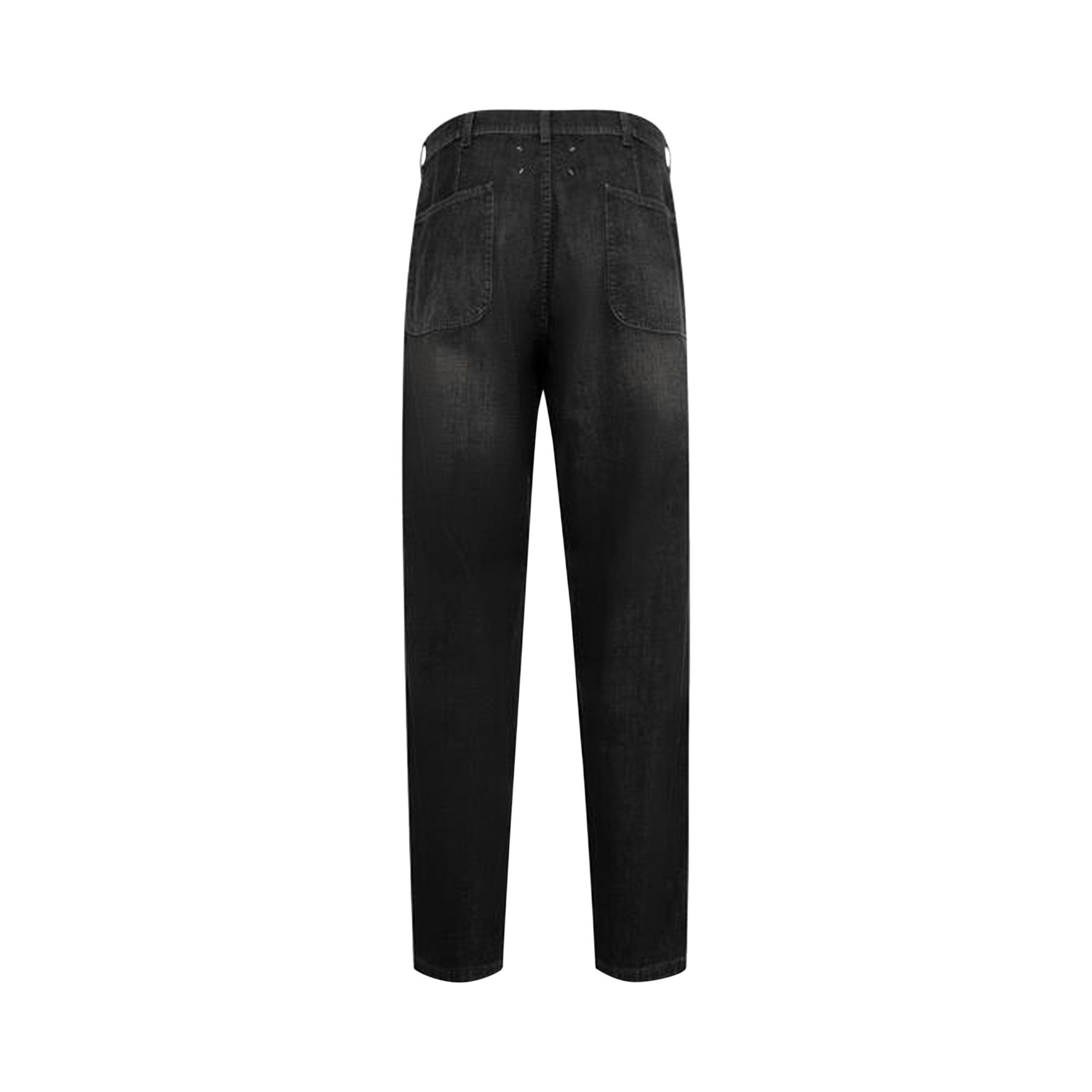 Maison Margiela Wide Leg Jeans 'Black' - 2