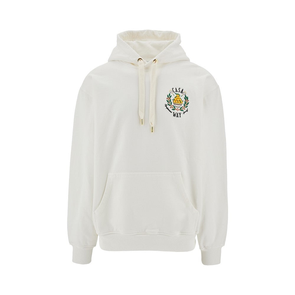 'CASA WAY' EMBROIDERY HOODIE - 1