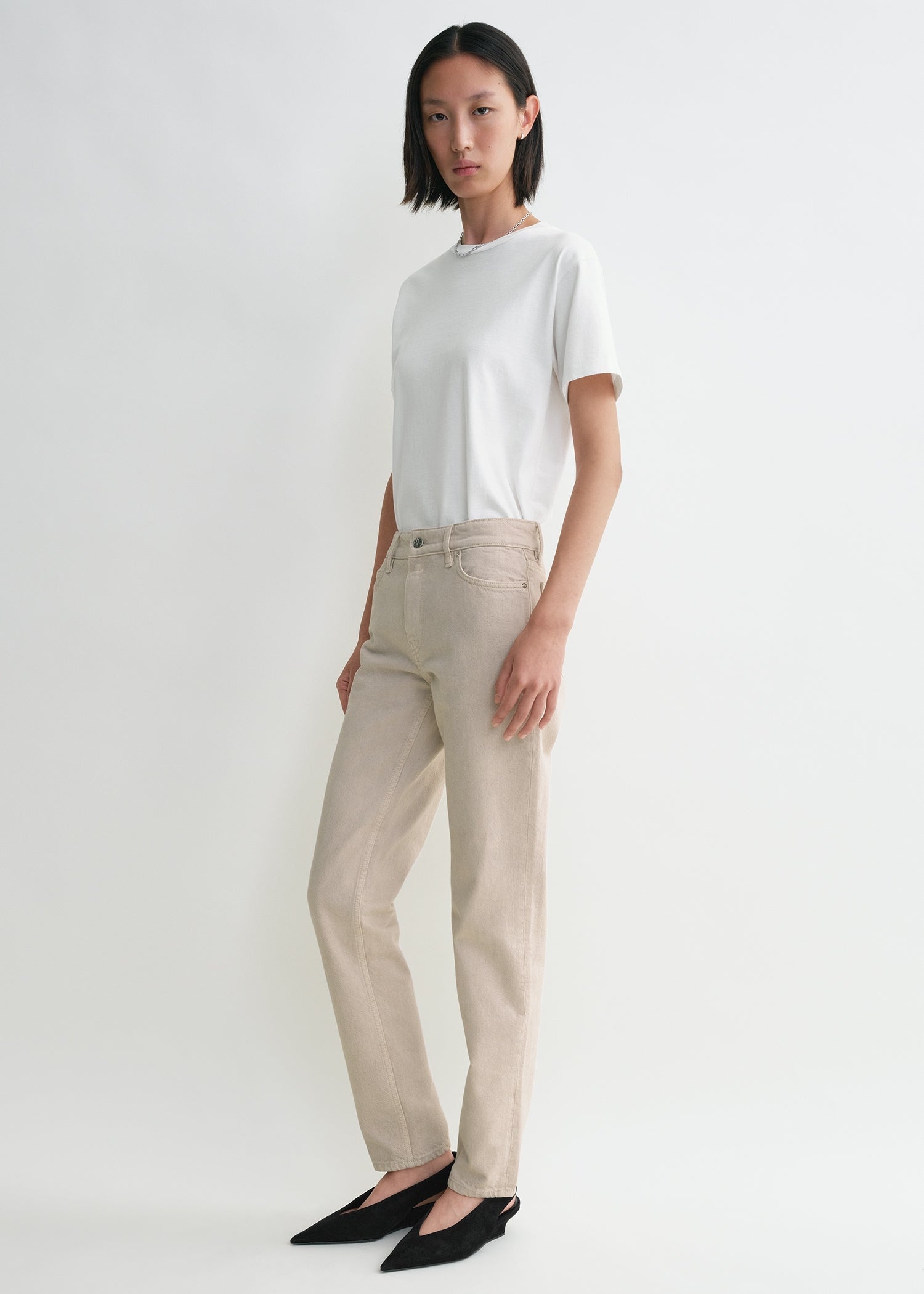Low taper denim smoke - 3