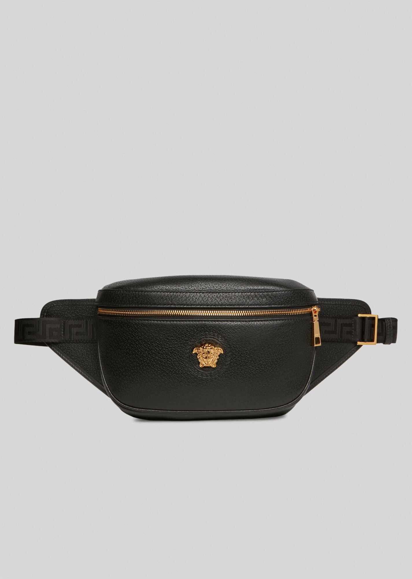 Medusa Stud Leather Belt Bag - 1