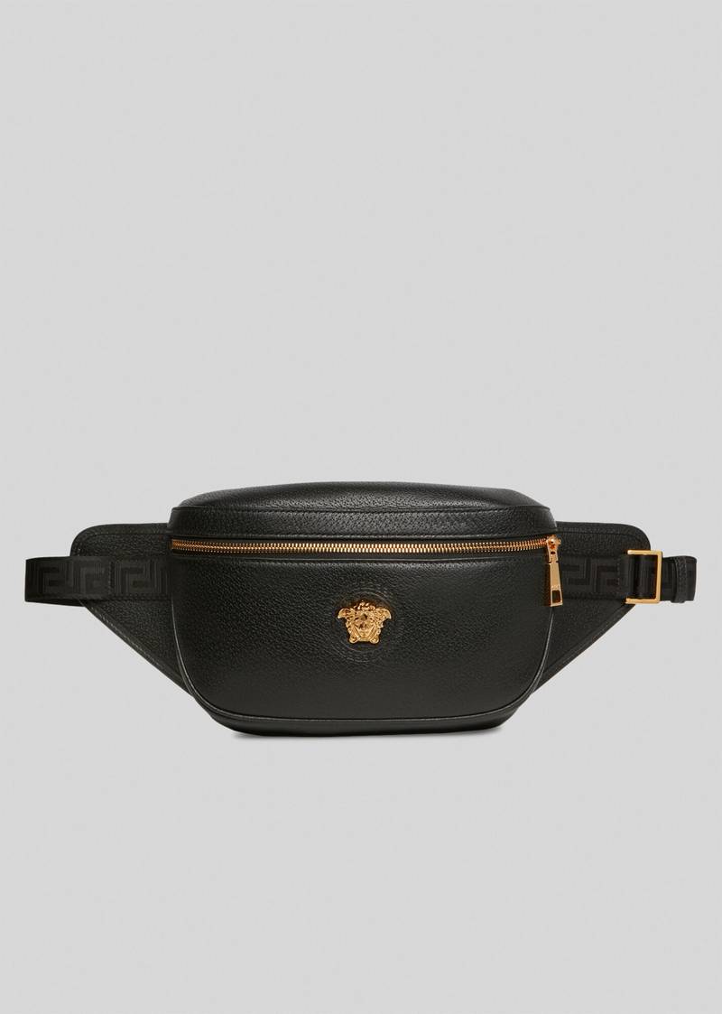 Medusa Stud Leather Belt Bag 1