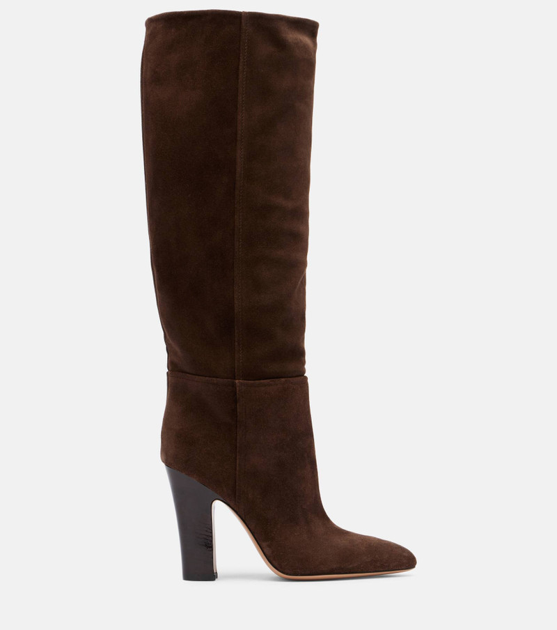 Lavinia 100 suede knee-high boots 4