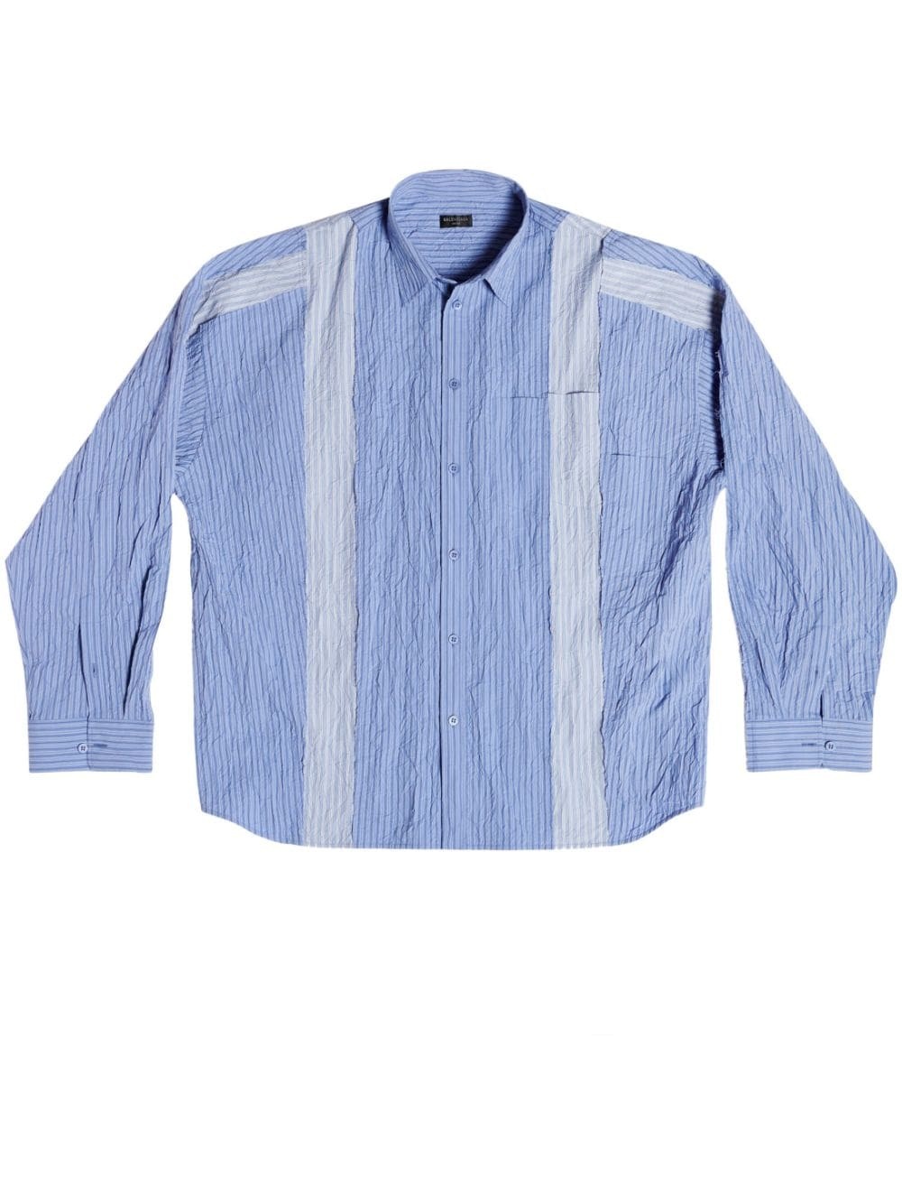 oversized striped cotton shirt - 1