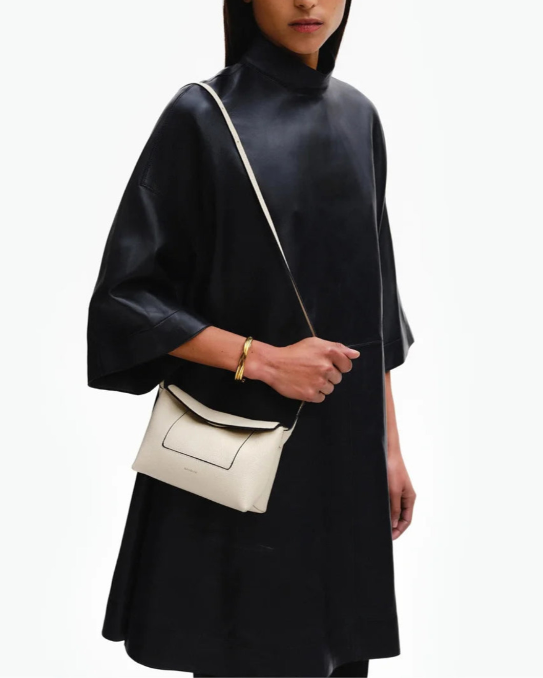 PENELOPE SLOUCH MINI BEIGE CRUST - 2