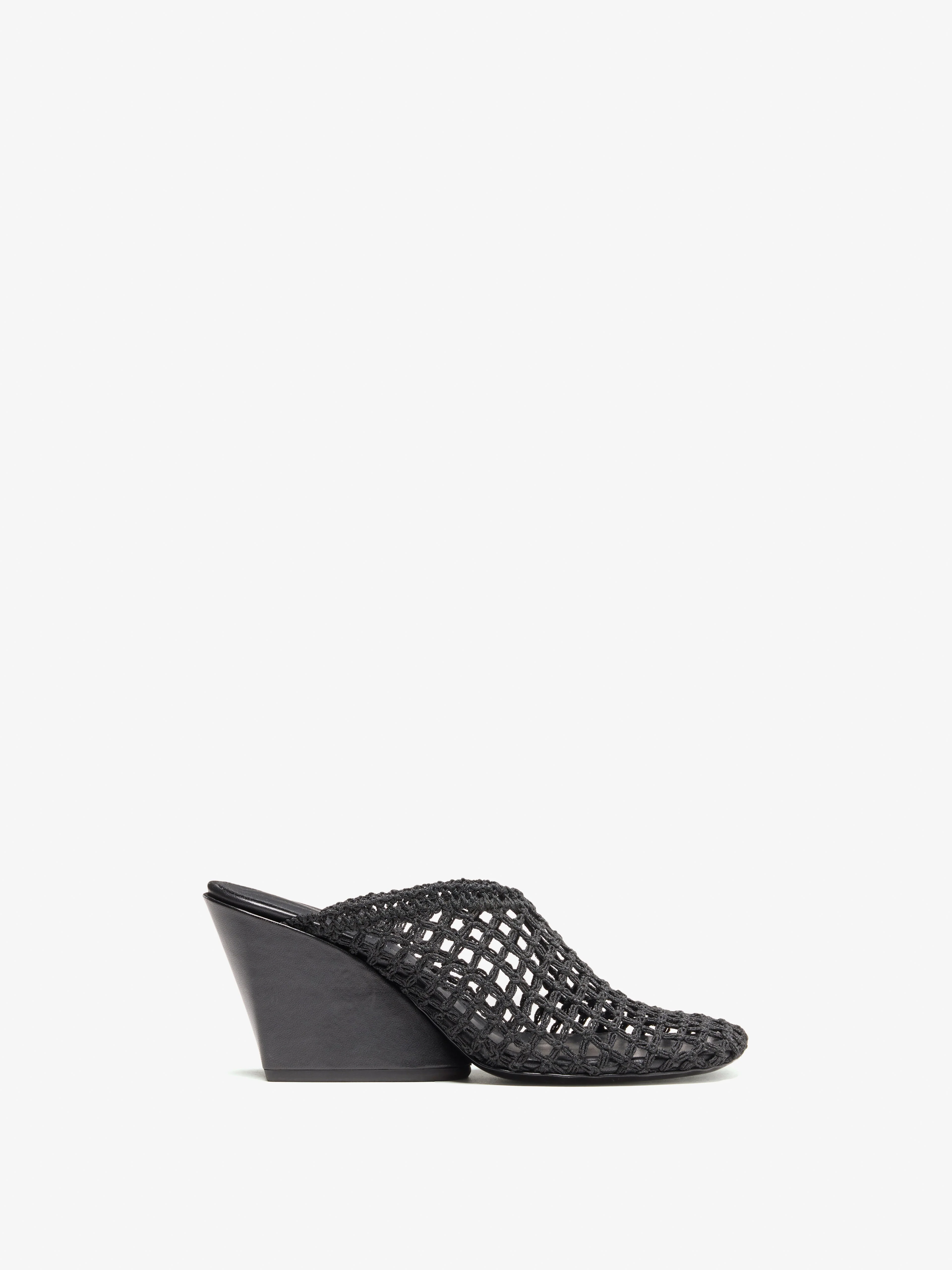 Slant Crochet Mules - 1