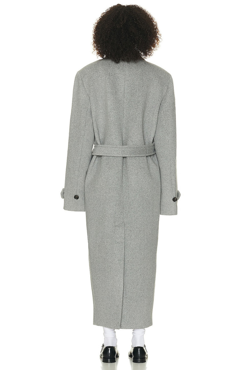 HELSA Bold Shoulder Long Coat outlook