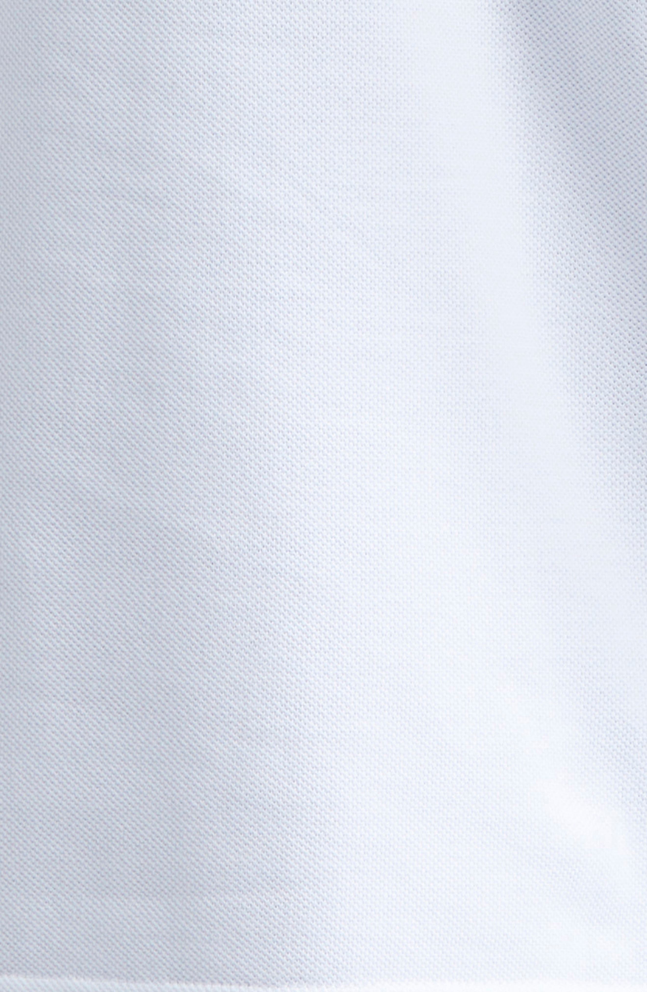 Moncler Logo Cotton Polo in White at Nordstrom - 6